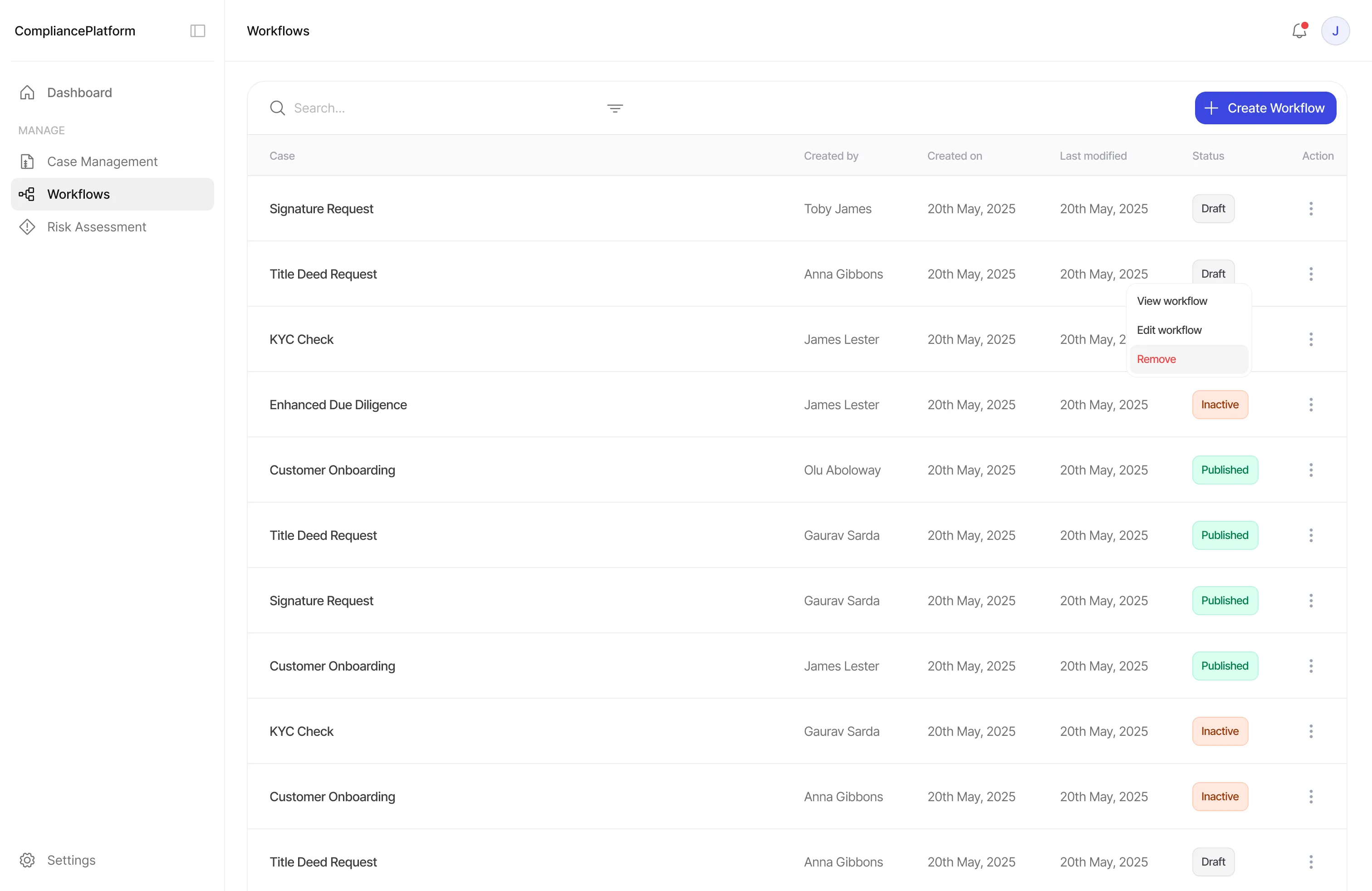 AI Compliance Agents Dashboard